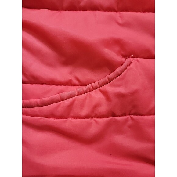 Vintage Red Puffer Jacket Detroit Diesel Allison Cap'n Jac Men's Size Large - Picture 10 of 16